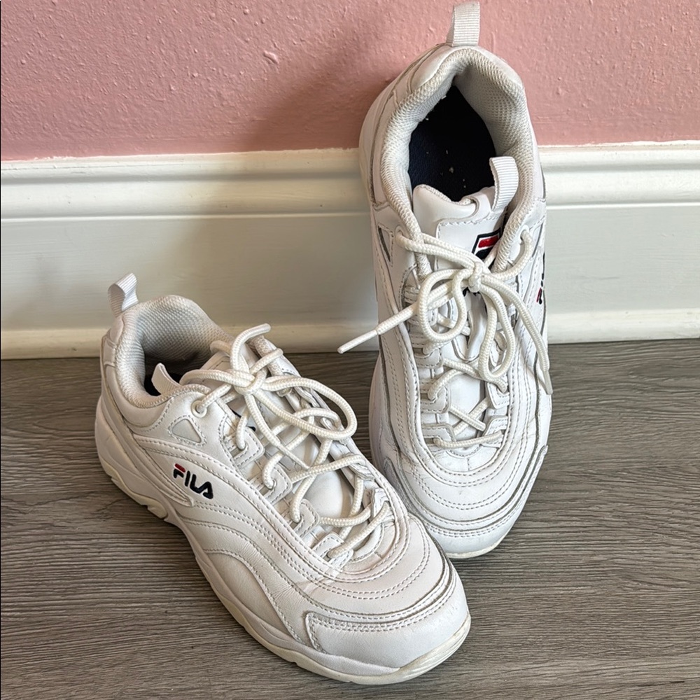 Fila Women's White Athletic Shoes